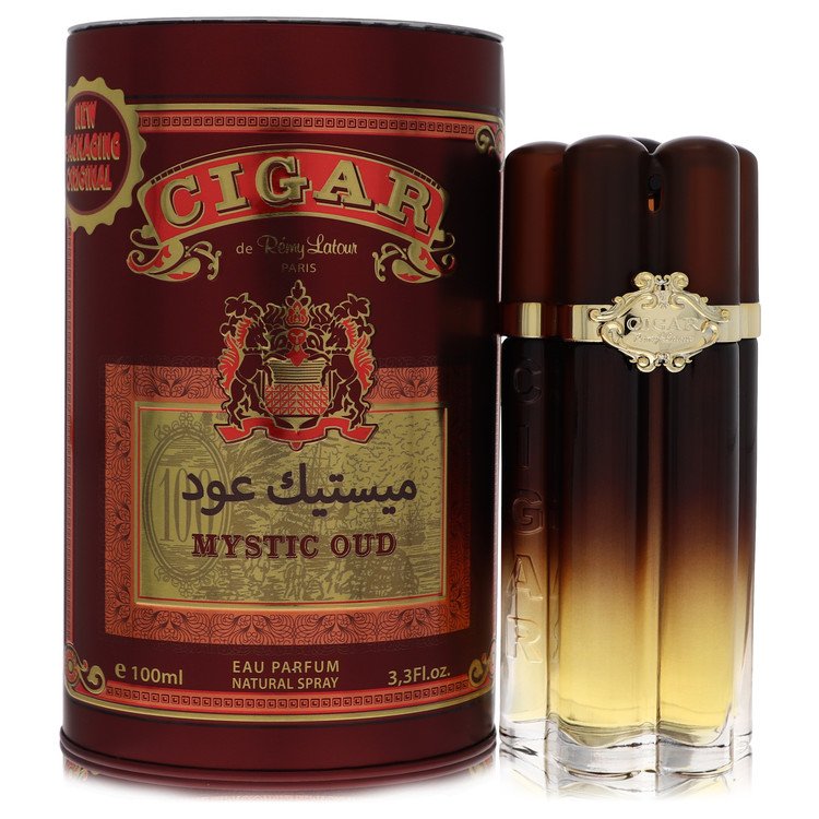 Cigar Mystic Oud by Remy Latour Eau De Parfum Spray 3.3 oz Cigar Mystic Oud by Remy Latour Eau De Parfum Spray 3.3 oz
